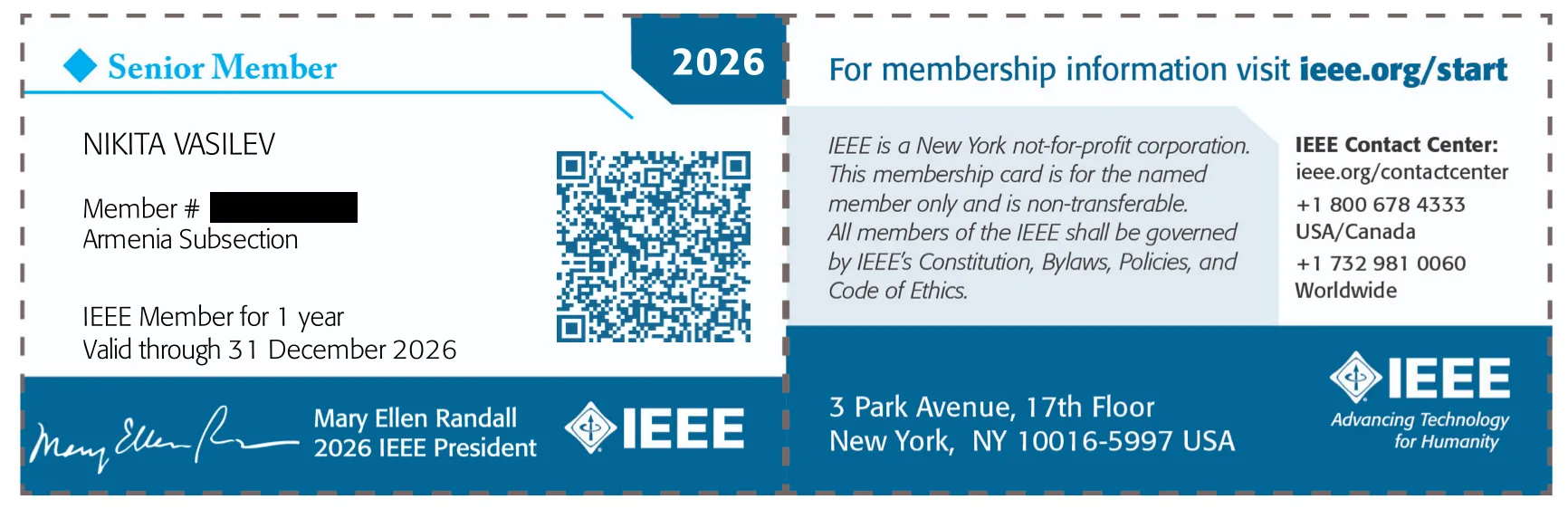 Membership Card